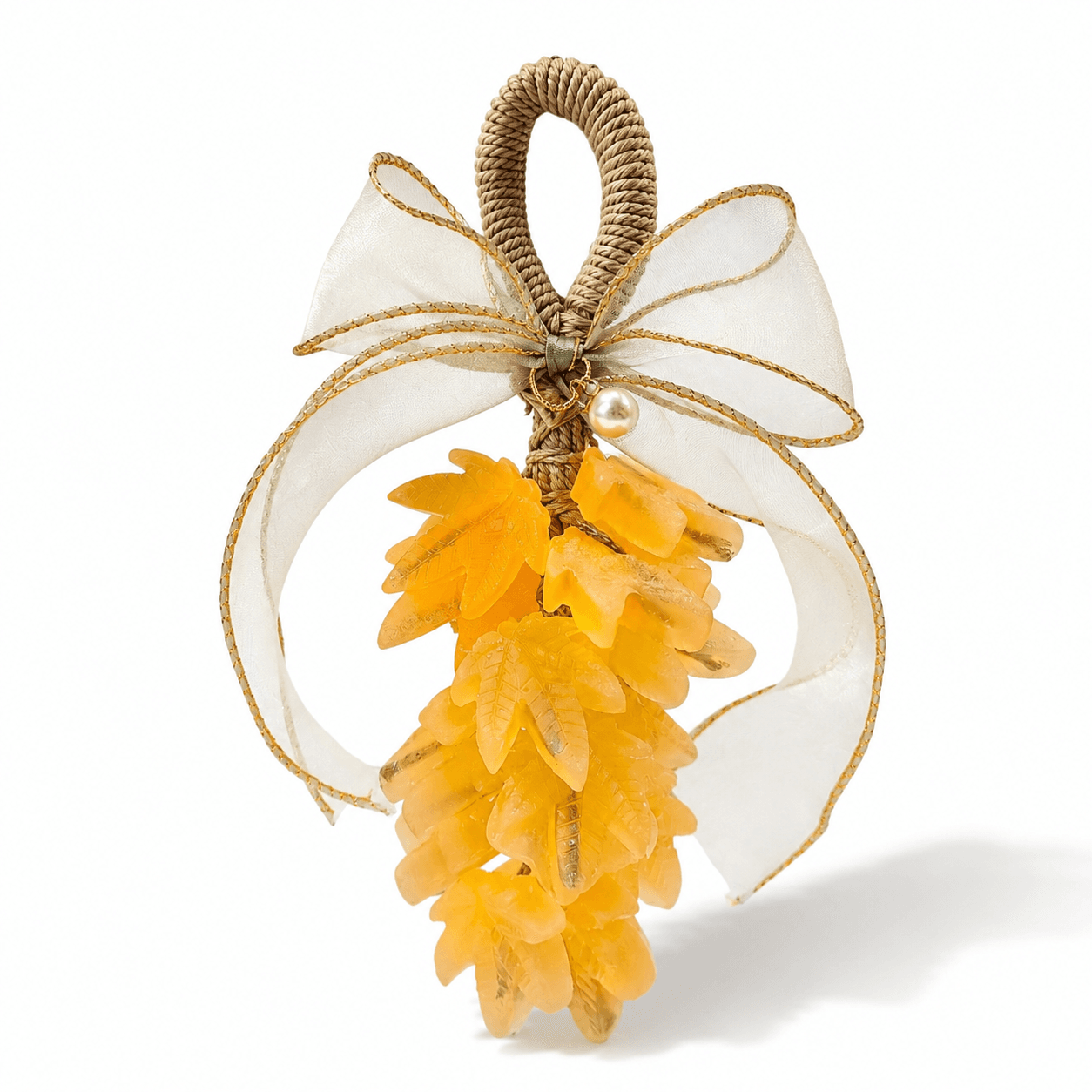Yellow Autumn Leaf Artisan Soap wholesale decorative soap gift