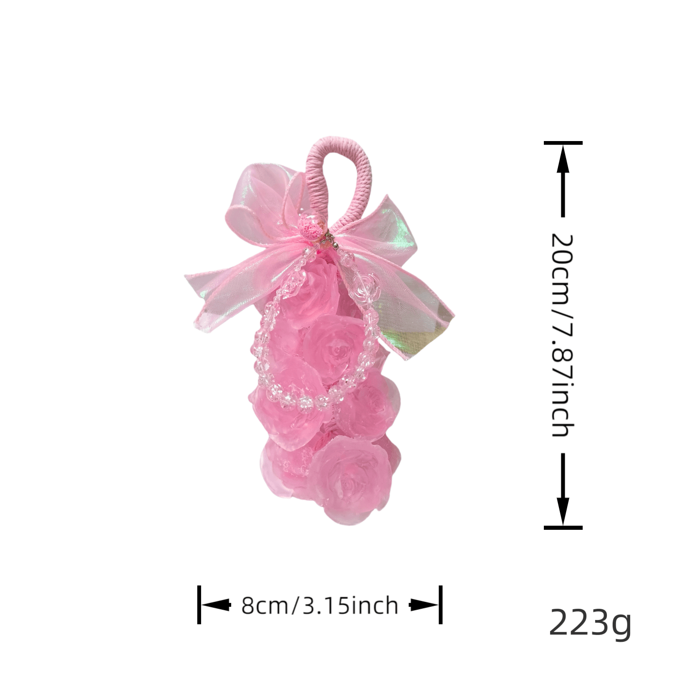 Pink Rose Bouquet Artisan Soap thumbnail 4