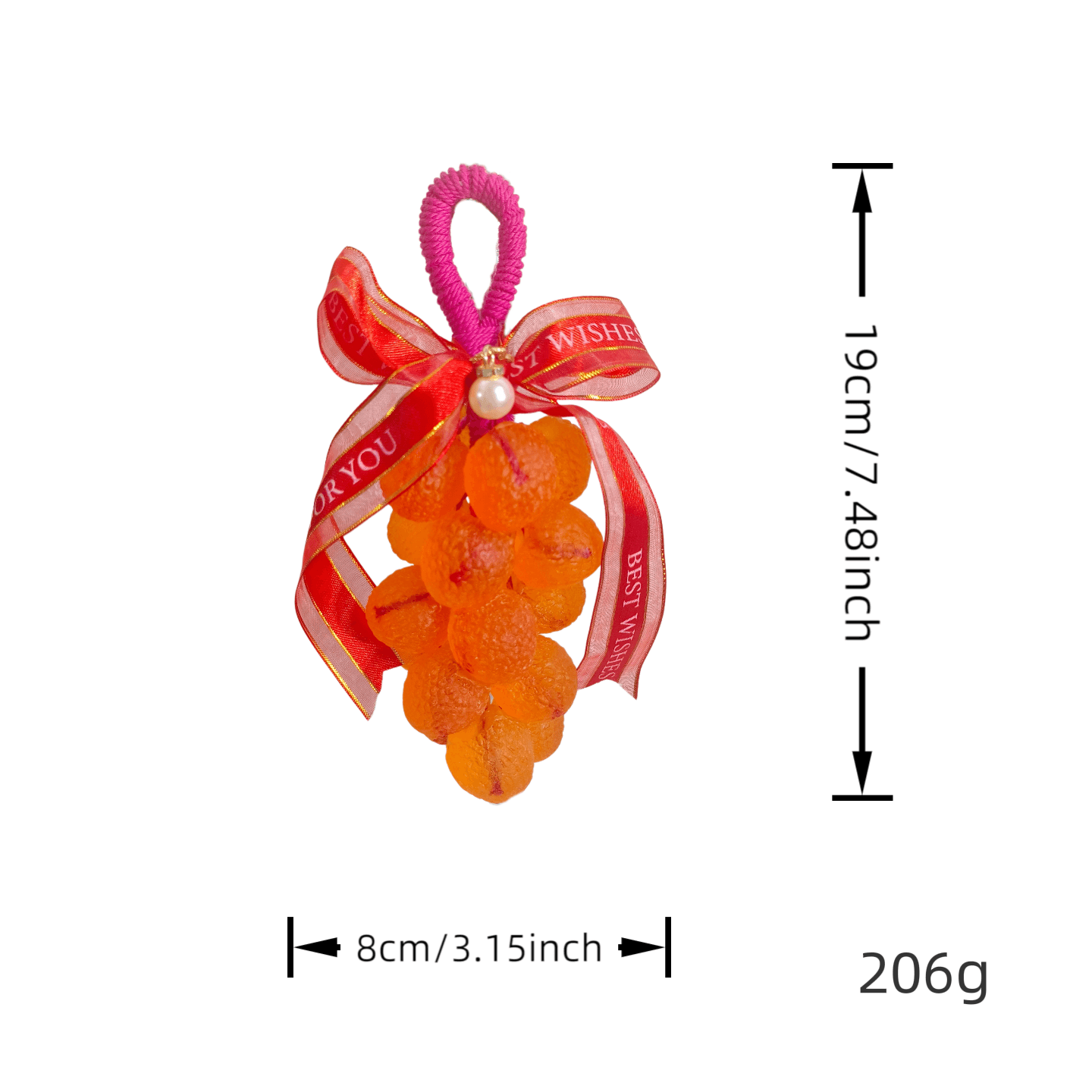Red Lychee Cluster Artisan Soap thumbnail 4