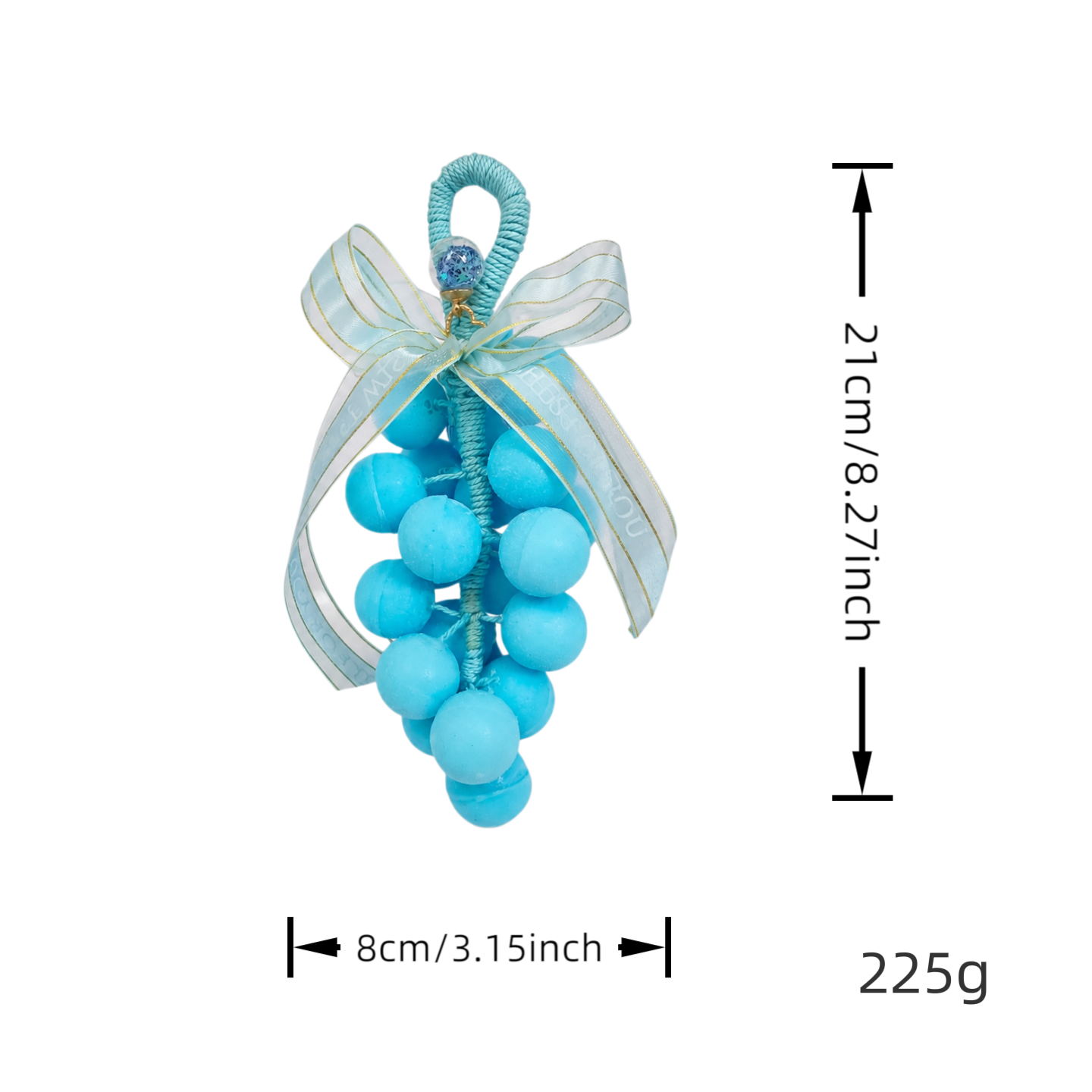 Blue Grape Cluster Artisan Soap thumbnail 5