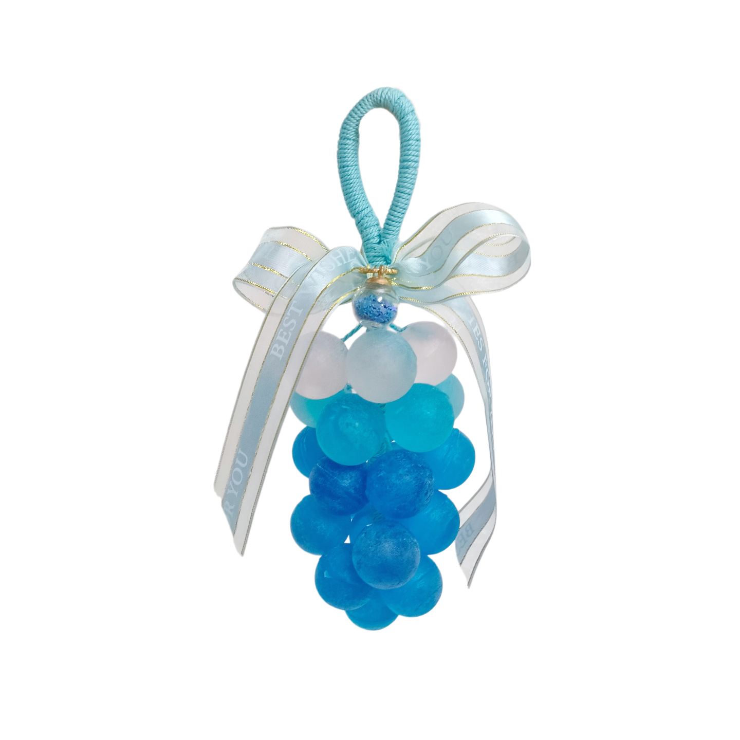 Gradient Blue Grape Cluster Artisan Soap