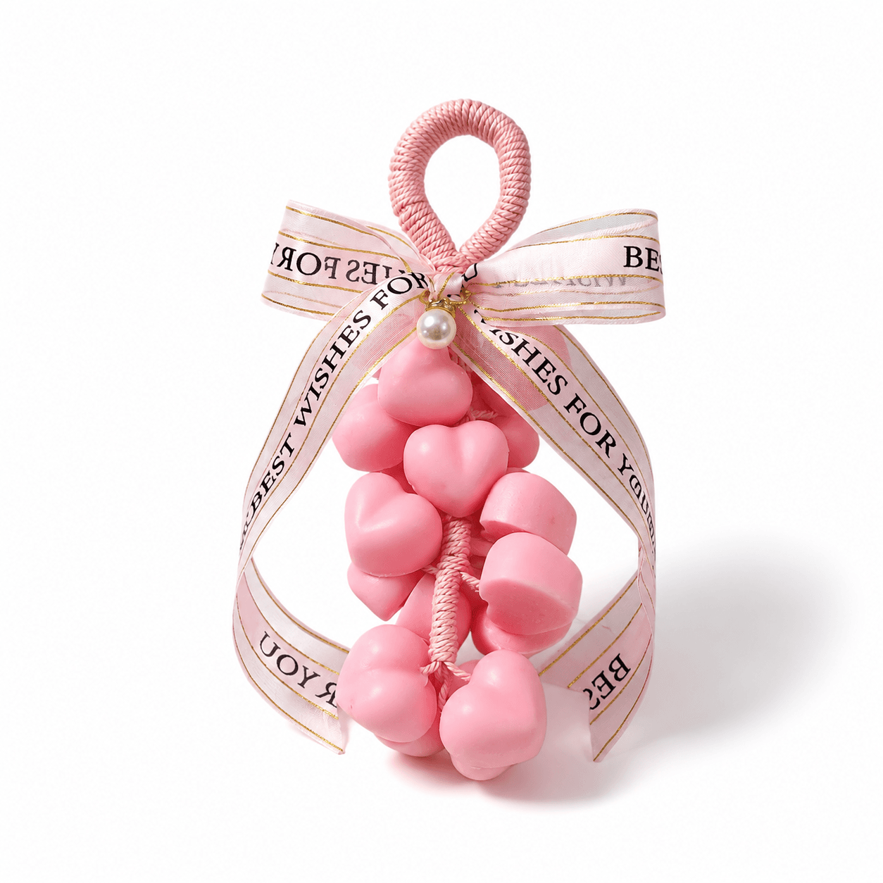 Pink Heart Cluster Artisan Soap